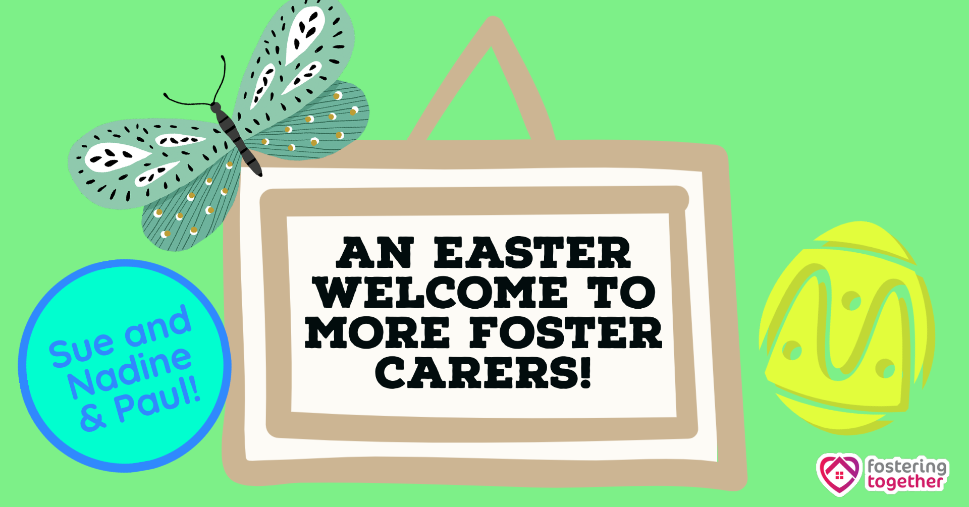 More Fostering Families join us this Easter