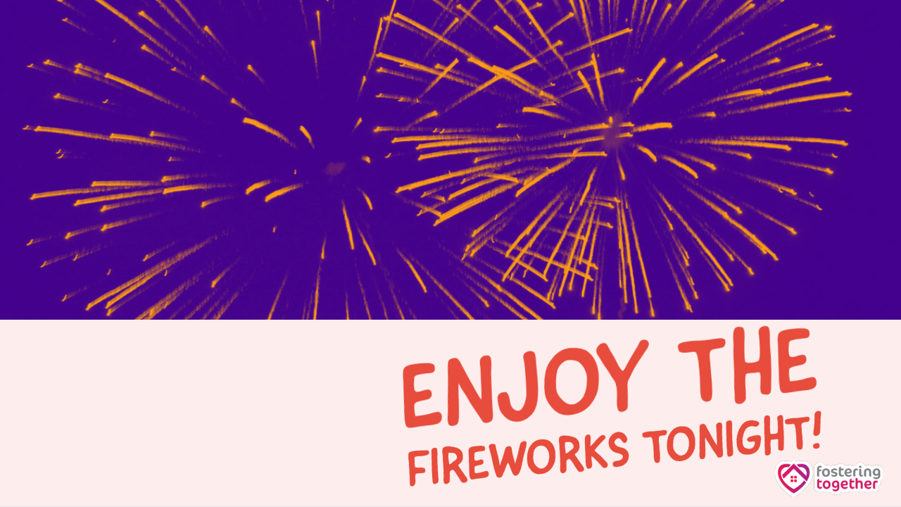 Enjoy Fireworks Tonight with a young person with disabilities!