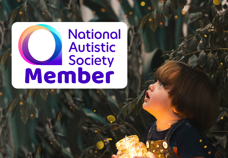 We are members of the National Autistic Society