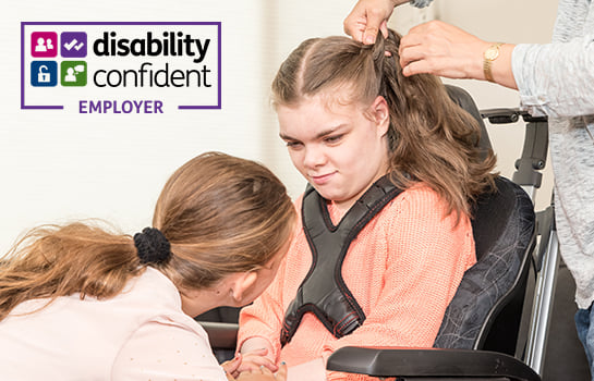We're a Disability Confident Employer
