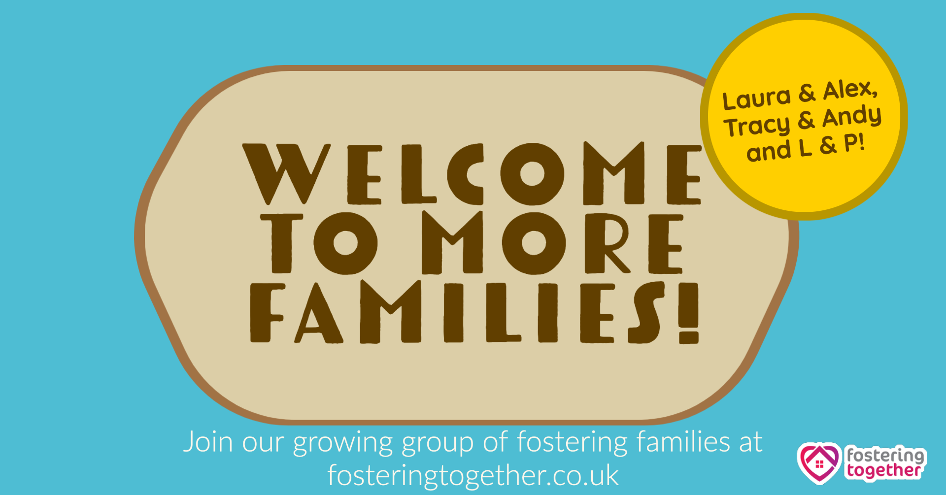 Welcome to more families