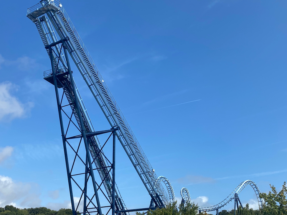 view of the coasters