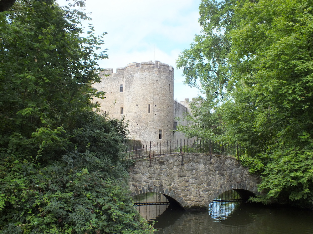 We had a great view of Allington Castle!