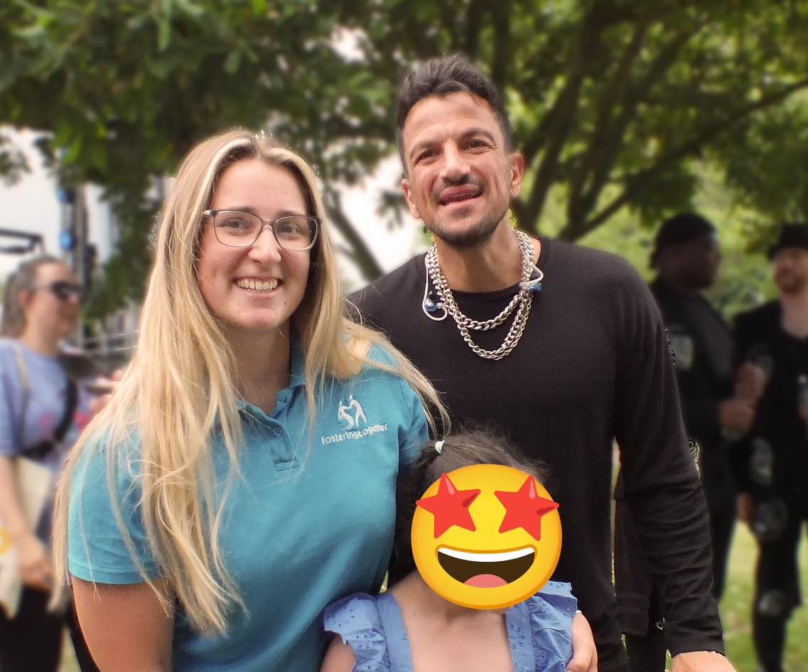 Meeting Peter Andre!