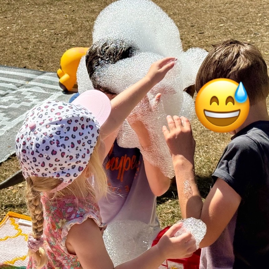 Bubble for the kids!