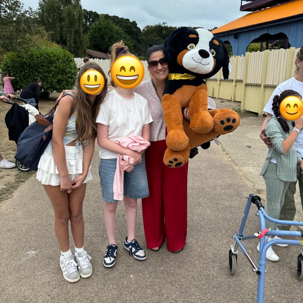 We won a huge soft toy!