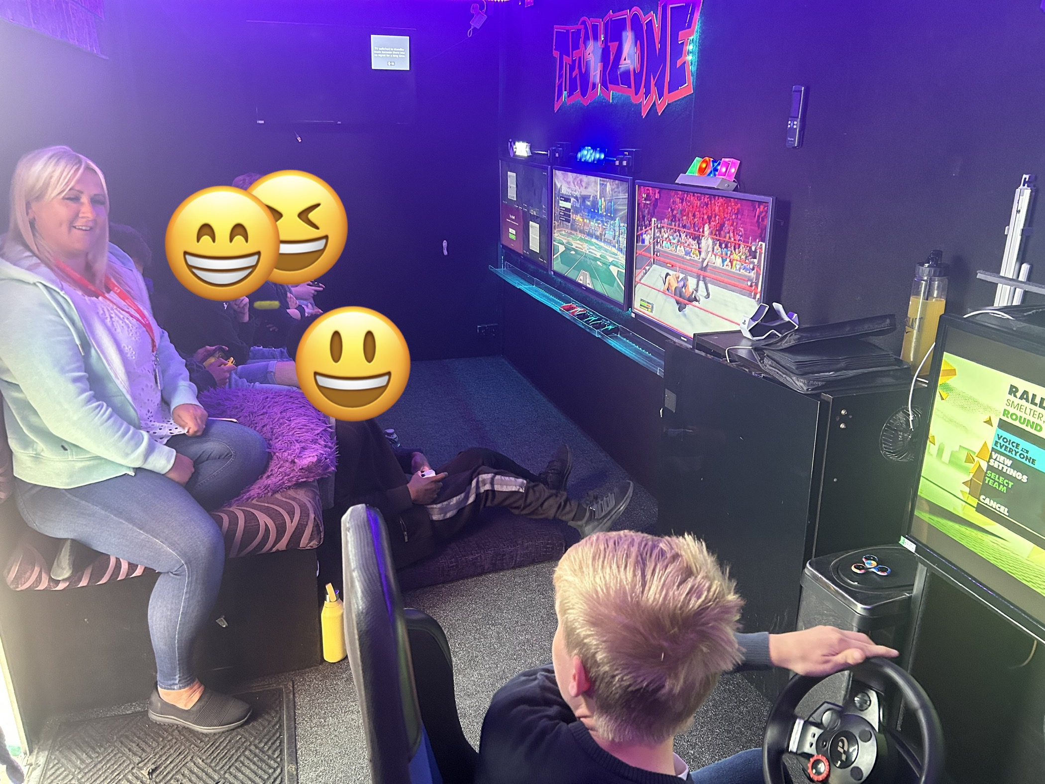 Playing a selection of games