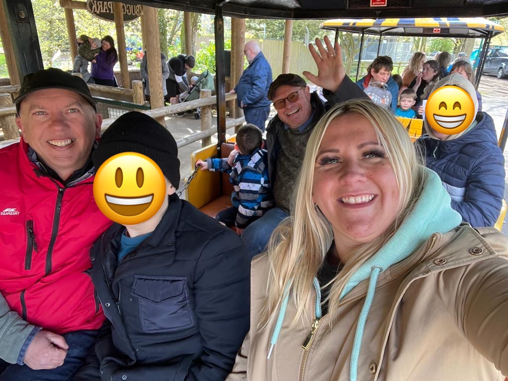 On the Banham Zoological Garden Train Tour