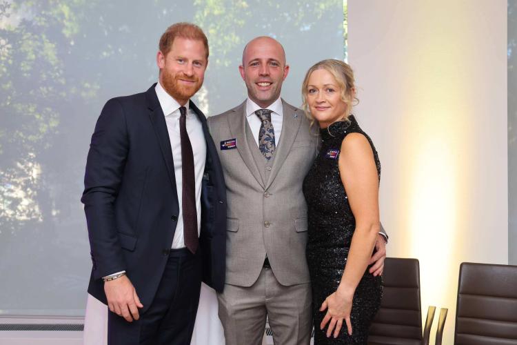 Meeting Prince Harry