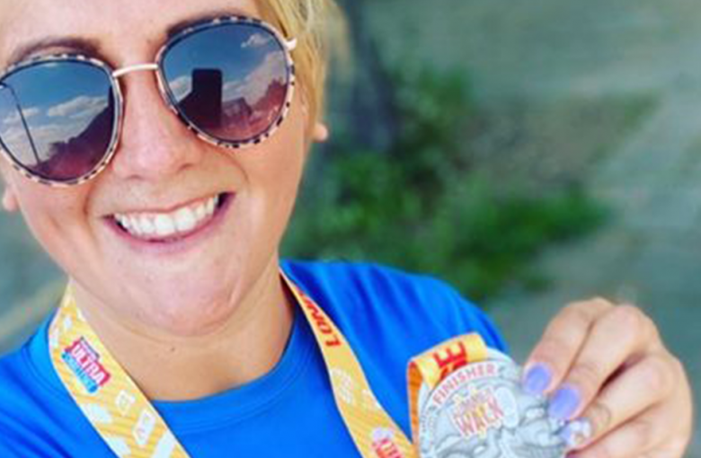 Rachael Fundraising for Pilgrims Hospices