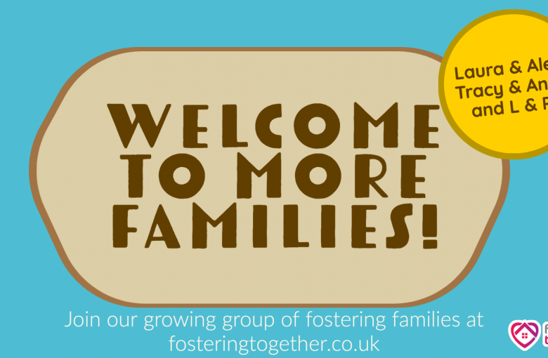 Welcome to more families