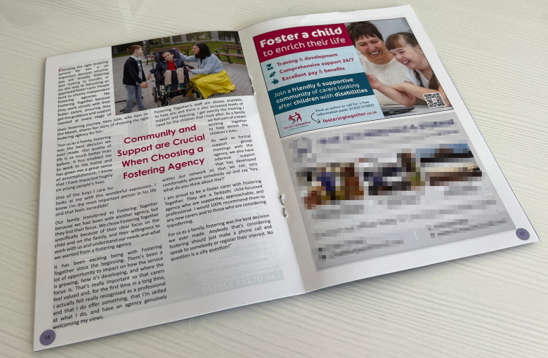 Julie's Feature as printed in the Village Directory